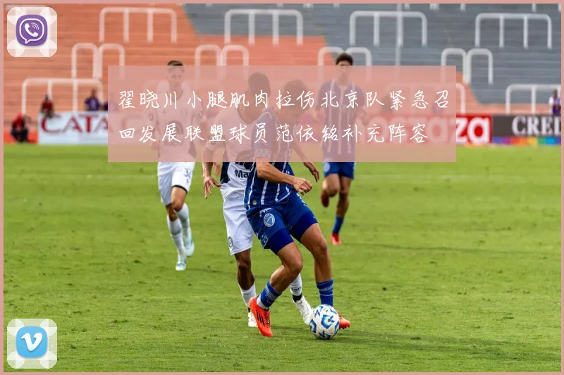 翟晓川小腿肌肉拉伤北京队紧急召回发展联盟球员范依铭补充阵容